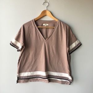 Madewell opus v-neck tee